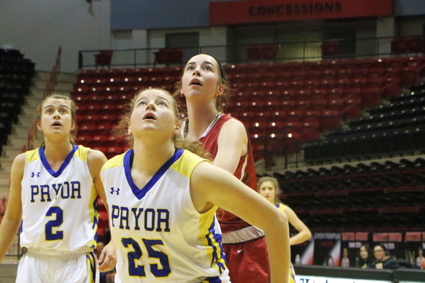 Owasso-Pryor girls at Skiatook
